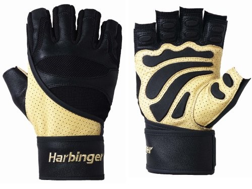 Oost Herenhuis Pijnstiller Harbinger 1205 Big Grip Wristwrap gloves | Online kopen via  Fitness-webshop.com