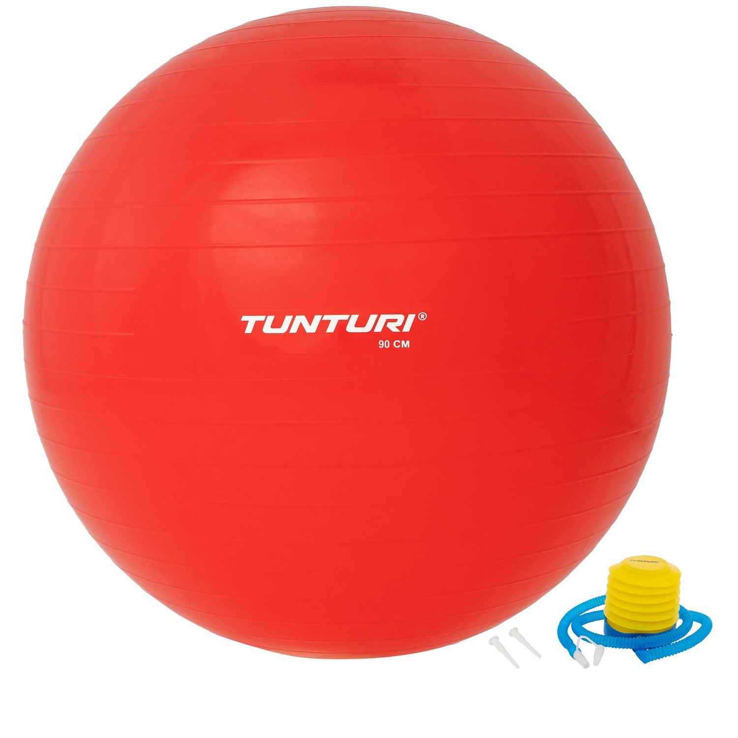 Slaapzaal Inspiratie spijsvertering Tunturi Fitnessbal Gymbal Rood - 90 cm | Online kopen via  Fitness-webshop.com